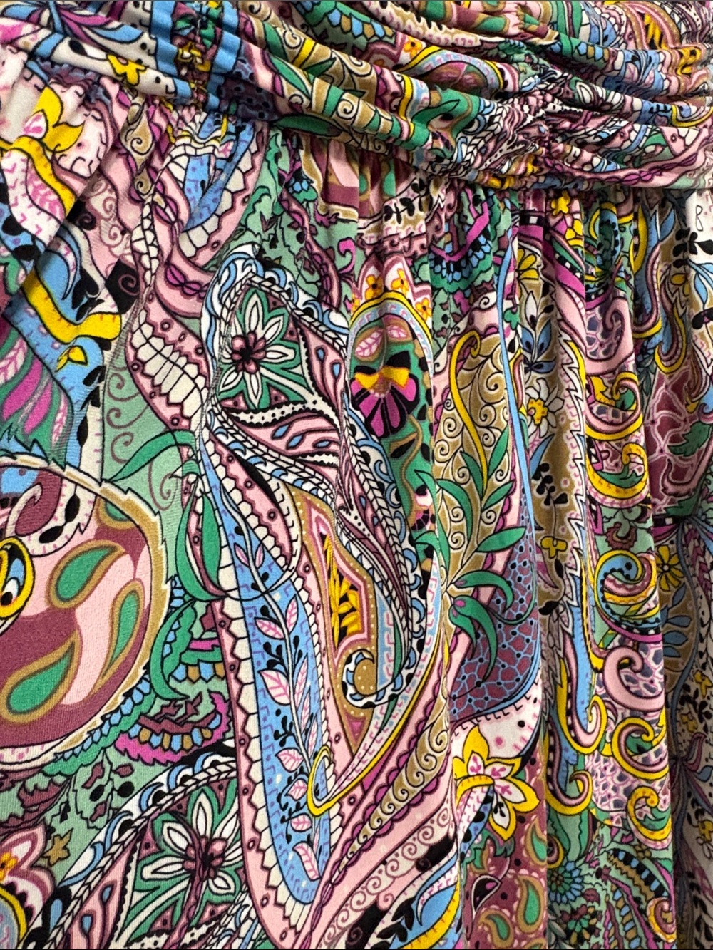 Jennifer Lopez Multicolor Paisley Maxi Dress - Picture 3 of 4